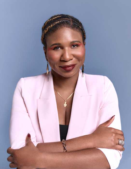 Musician, disability advocate, author and businesswoman Lachi, who was born legally blind.