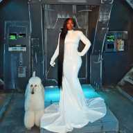 Jamaican dancehall recording artist, singer, and songwriter Spice.