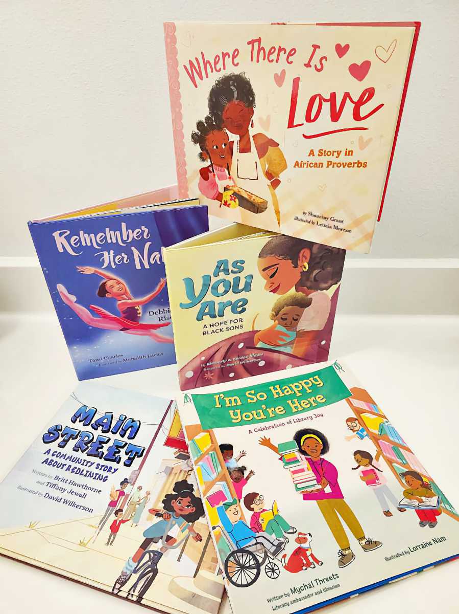 Books for kids during Black History Month.