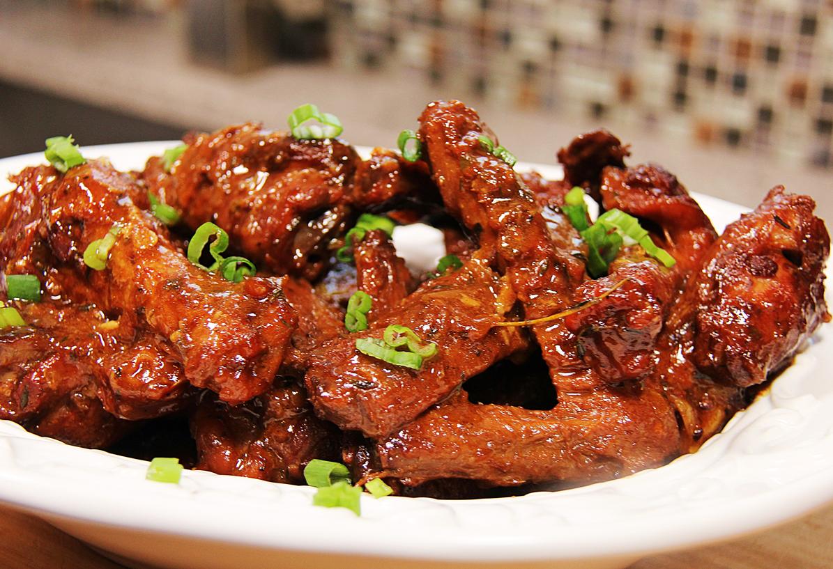 Caribbean Brown Stewed Duck Wings – Classic Stew Method