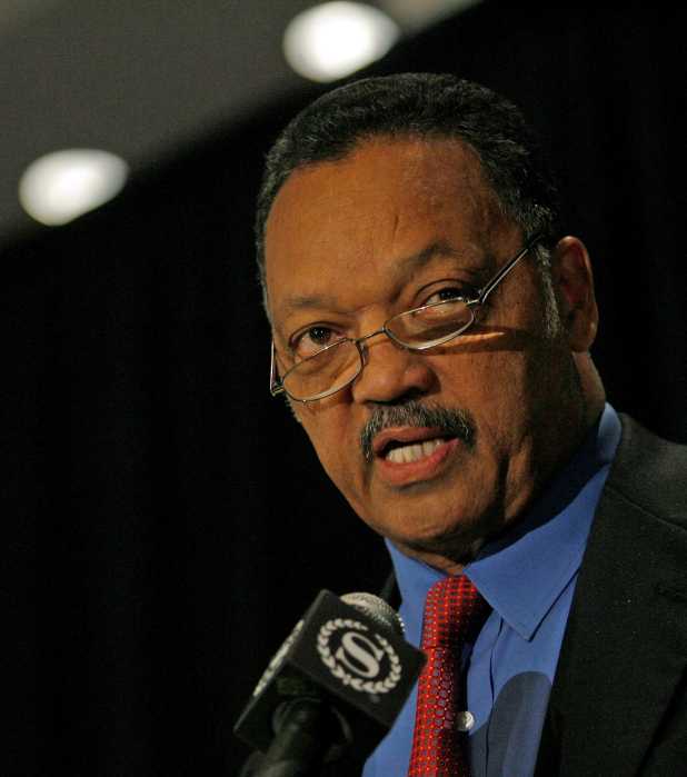 Rev. Jesse Jackson speaks during the National Action Network convention in New York April 20, 2007.