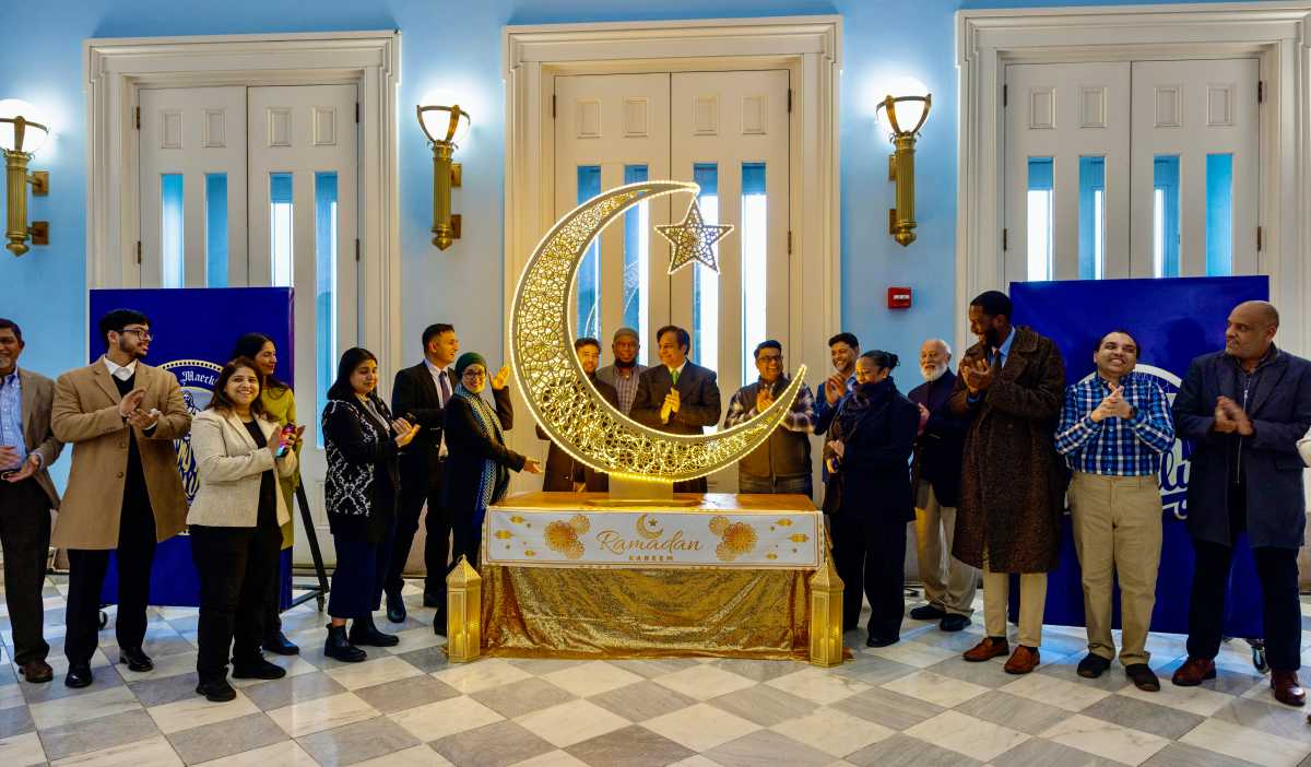 Historic Ramadan ceremony held at Borough Hall