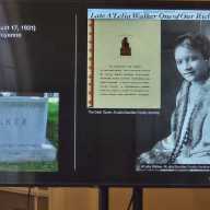 A display of Madam CJ Walker, one of the richest Black women to live in the USA