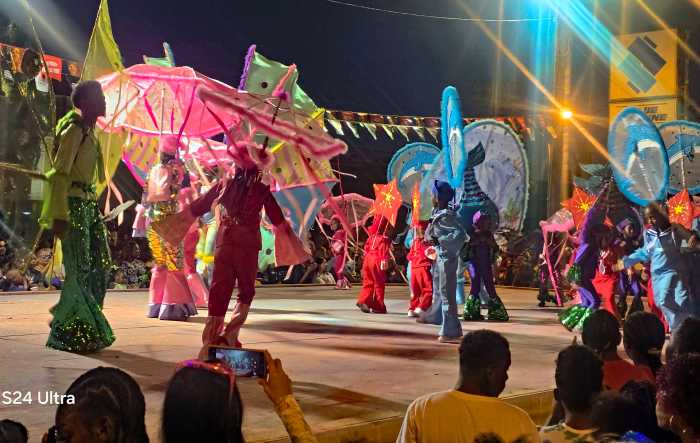 Kalifa Williams and Associate children's mas band presents "Under The Sea" at Couva Carnival in Trinidad.