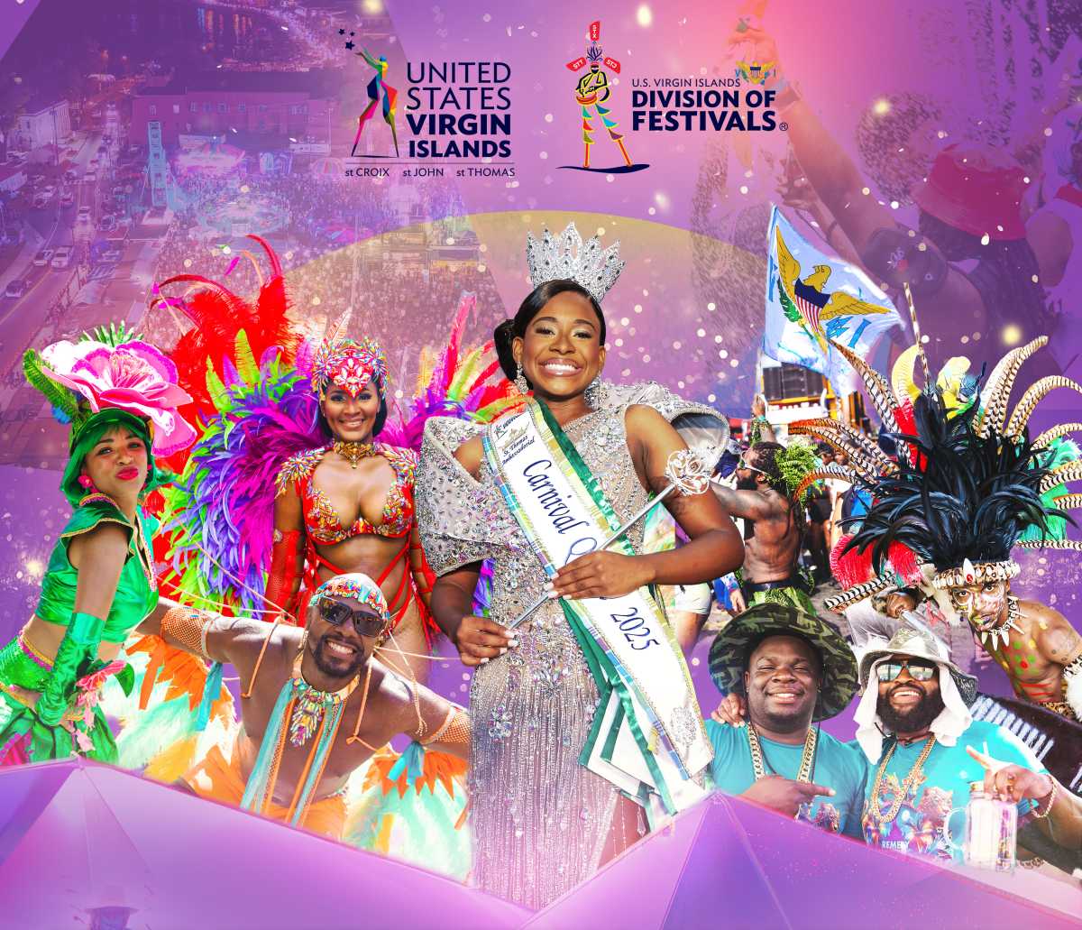 Poster promoting St. Thomas Carnival 2026.