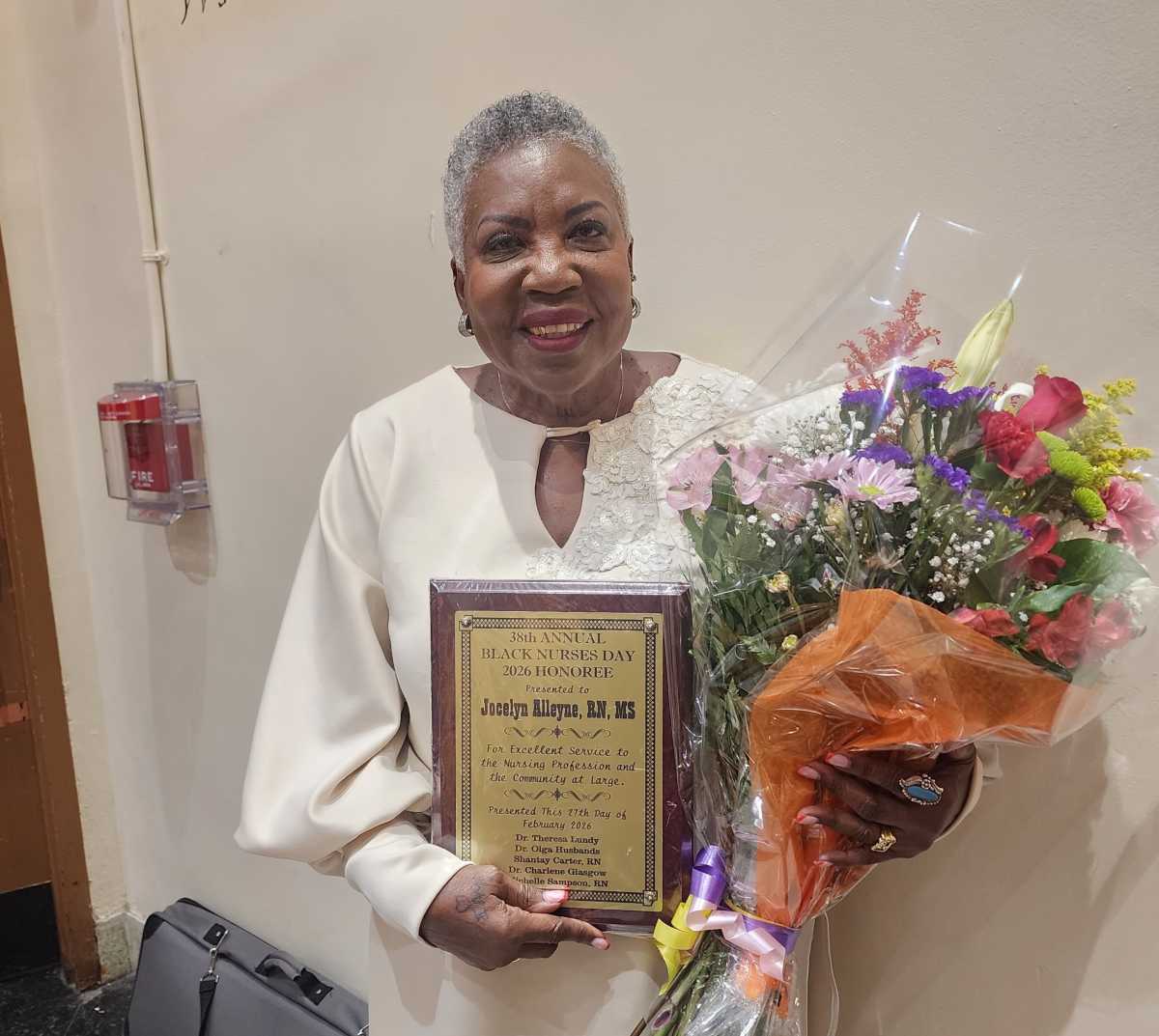 NYBNA, CANA honor distinguished Trinidadian-born nursing leader Jocelyn Alleyne