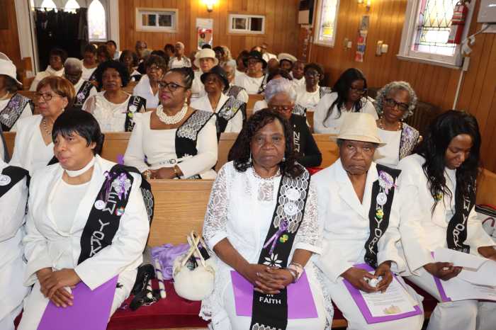 Section of United Women in Faith.
