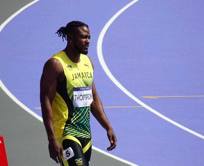 Jamaica's Kishane Thompson.