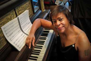 Leader of the Brooklyn-based Jacqueline Hopkins Choir, Jacqueline Hopkins.