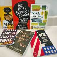 Books for Poetry Month.