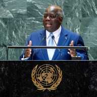 Bahamas Prime Minister Philip Edward Davis addresses the 79th United Nations General Assembly at U.N. headquarters in New York, U.S., September 27, 2024.
