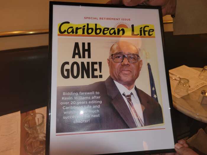 A retirement dedication to Caribbean Life's Michael Kevin Williams.
