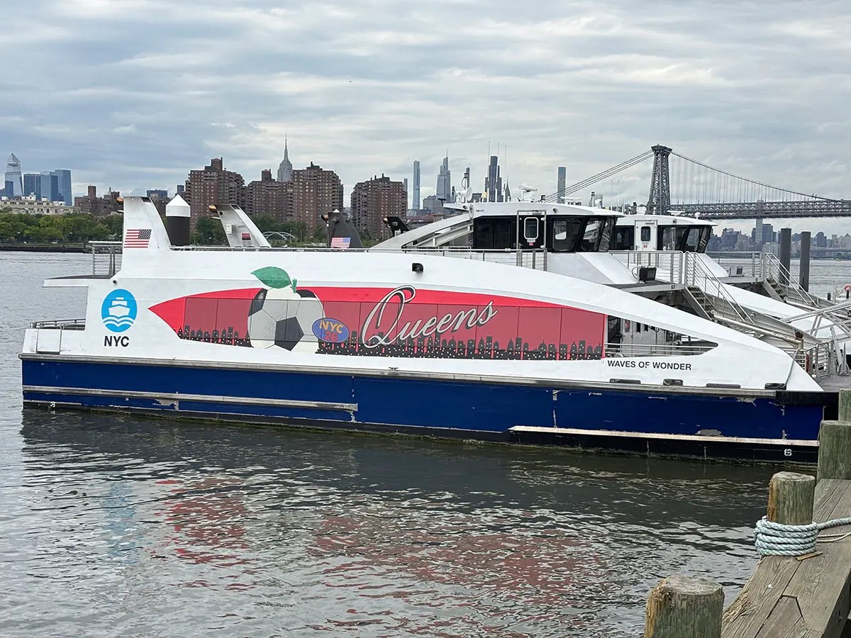 The Mamdani administration unveiled five custom-wrapped NYC Ferry vessels that celebrate the identity of each borough and will remain in service through the end of summer.