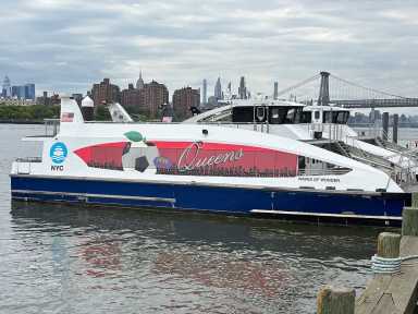 The Mamdani administration unveiled five custom-wrapped NYC Ferry vessels that celebrate the identity of each borough and will remain in service through the end of summer.