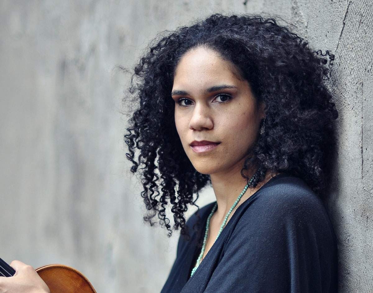 Violinist, composer and educator Jessie Montgomery.