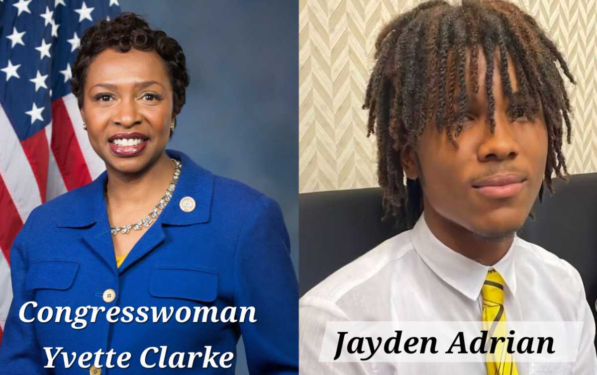 Congresswoman Yvette Clarke and Jayden Adrian will serve as grand marshals for the Guyana Diamond Jubilee Independence parade in Brooklyn, New York.