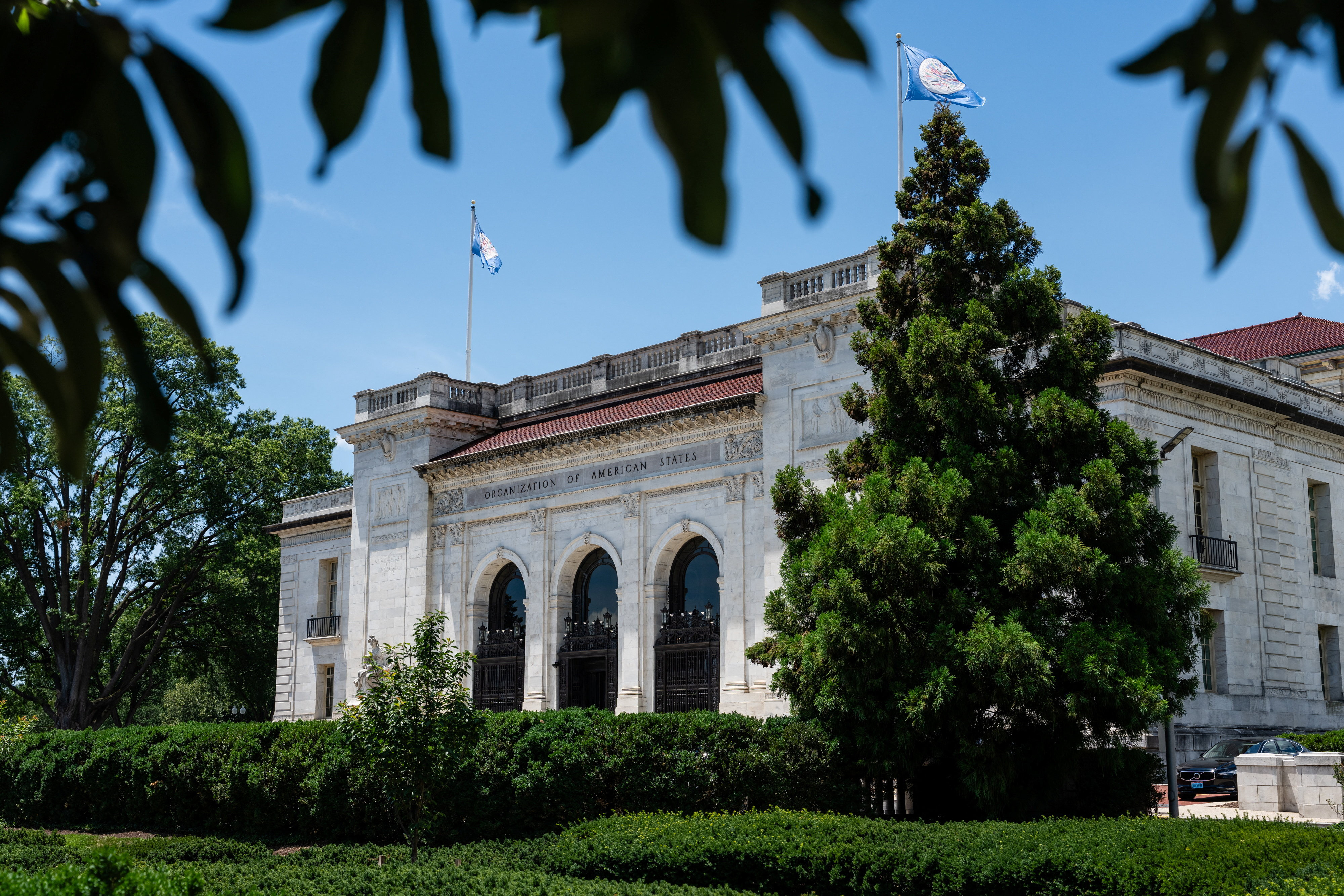 The Organization of American States (OAS) headquarters in Washington, D.C., U.S., June 17, 2026.