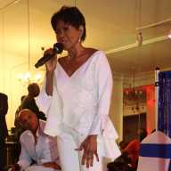 The legendary Tony Award-winning actress and three-time Grammy nominee Melba Moore wows patrons at a Pre-Father’s Day Jazz & Cocktails celebration at the American Legion Hall in Canarsie, Brooklyn.