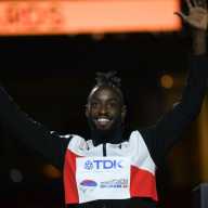 Jereem Richards won bronze in the men's 400 metres in Stockholm.