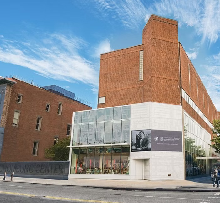 Schomburg Center for Research in Black Culture, part of the New York Public Library (NYPL).