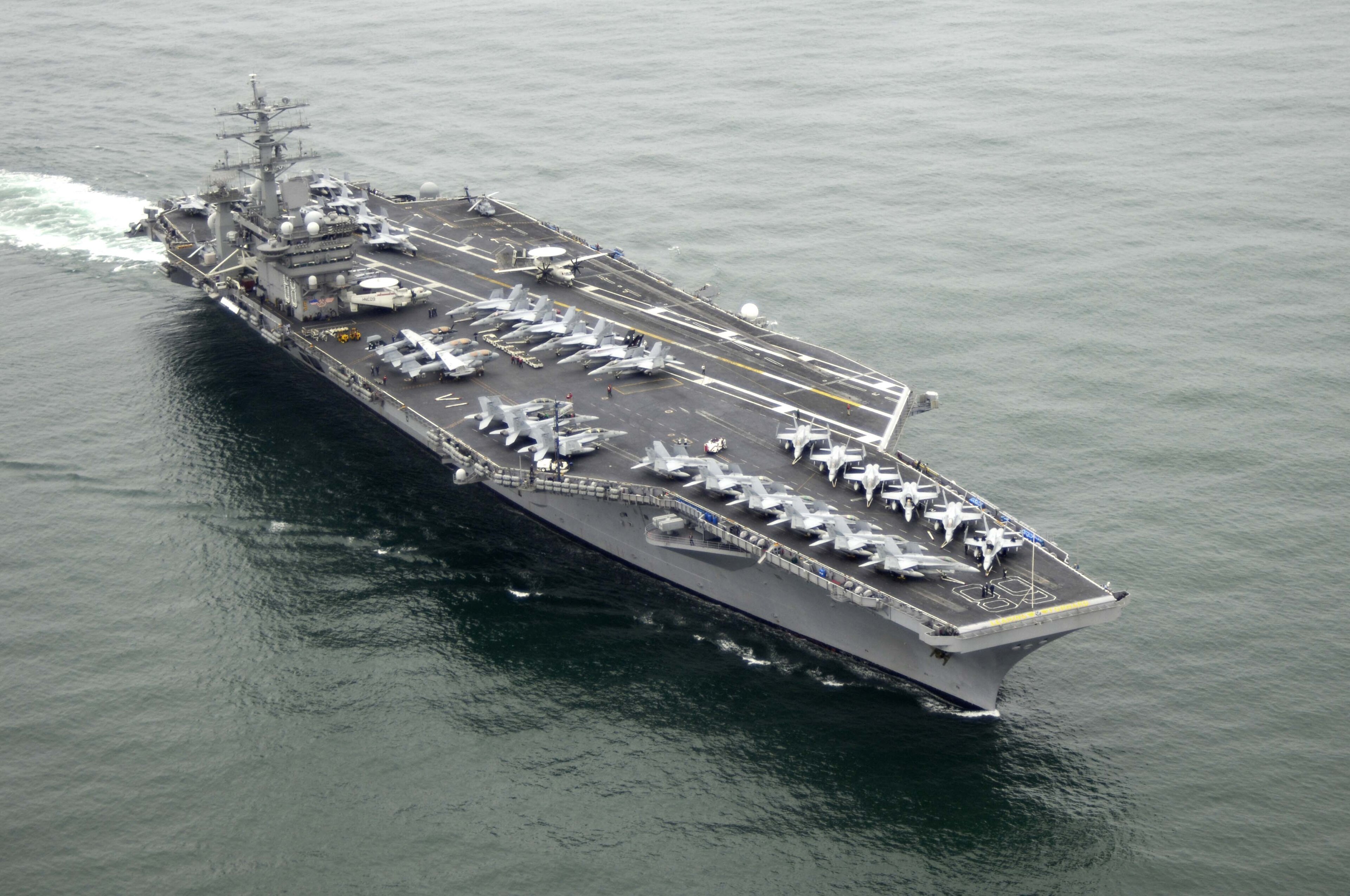 The USS Nimitz.