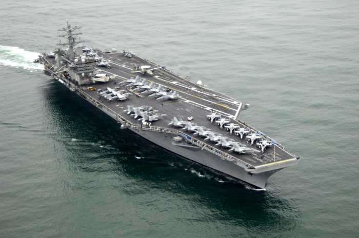The USS Nimitz.